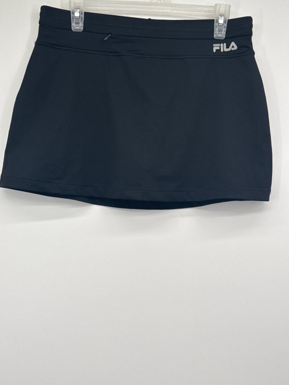 FILA Sport Black Athletic Tennis Skort Activewear Skirt With Waistband Pocket M